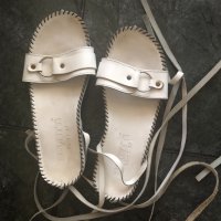 Дамски сандали естествена кожа, снимка 1 - Сандали - 33802603