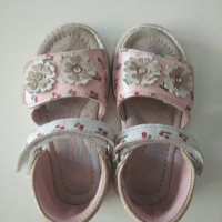 Детски сандали от естествена кожа 23 номер, снимка 2 - Детски сандали и чехли - 37582973