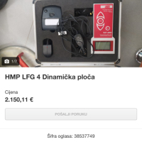 HMP LFG4 - Компактен дефлектометър (тестер за падащо тегло), снимка 7 - Други инструменти - 44640490