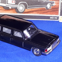 Стара руска метална кола ЗИЛ 15 1:43 Сделано в СССР Made in USSR, снимка 2 - Колекции - 44782025