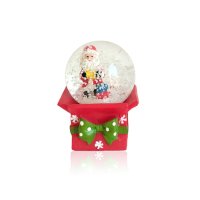 4194 Коледно преспапие Подарък с Дядо Коледа или Снежен човек, снимка 5 - Декорация за дома - 42763546