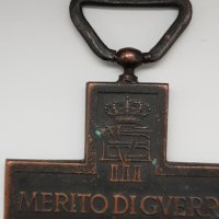 Медал Италия,кръст за заслуга във войната, снимка 7 - Антикварни и старинни предмети - 31372736