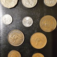Стари монети от Австралия в добро състояние, снимка 1 - Нумизматика и бонистика - 40124661