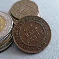 Монета - Австралия - 1/2 (половин) пени | 1921г., снимка 1 - Нумизматика и бонистика - 42735680