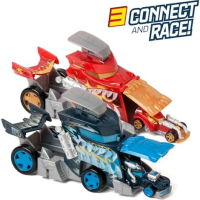 Нов Специален T-Racers Камион Ice Launcher - Създай и Стартирай деца играчка подарък, снимка 5 - Коли, камиони, мотори, писти - 44571533