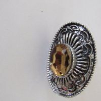  Елегантен пръстен с камък, нов, снимка 7 - Пръстени - 33883890