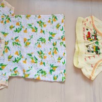 Бебешки тениски гащи лигавче 5 броя 1 год, снимка 6 - Комплекти за бебе - 36616205