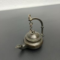 Автентична бронзова маслена лампа. №5066, снимка 2 - Антикварни и старинни предмети - 44259640