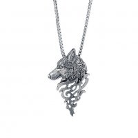 Викингски медальон с вълк, снимка 2 - Други - 40013229