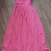 Дамска розова рокля, снимка 2 - Рокли - 42214350