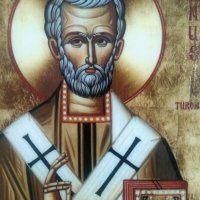 Икона на Свети Мартин icona Sveti Martin, снимка 2 - Икони - 17079948