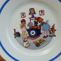 Порцеланов детски комплект , снимка 3 - Антикварни и старинни предмети - 37693430