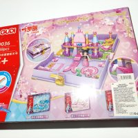 Детски конструктор "Замък с принцеса в кутия", тип лего. 238 части. , снимка 2 - Конструктори - 44373596