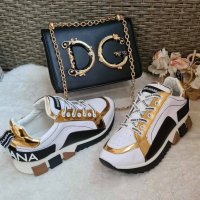 Намалени! Dolce&Gabbana дамски сникърси /маратонки/ реплика висок клас, снимка 1 - Маратонки - 31225254
