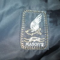 MASON'S тъмно синьо ватирано яке размер 50., снимка 3 - Якета - 31987173