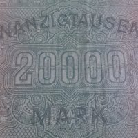 Банкнота 20 000 райх марки 1923година - 14716, снимка 6 - Нумизматика и бонистика - 29093211