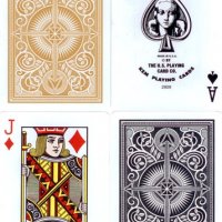 карти за игра KEM BRIDGE STANDARD INDEX BLACK AND GOLD нови 2 бр в комплект   , снимка 2 - Карти за игра - 36944514