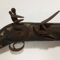 Стара кремъчна пушка, Тромблон , снимка 5 - Антикварни и старинни предмети - 42681284