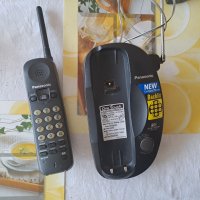 Телефон Panasonic безжичен, с подвижна слушалка, снимка 9 - Стационарни телефони и факсове - 39669861