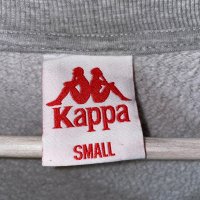 Мъжки суитшърт kappa с цип Kappa - Суичър 100% оригинален сив ватиран , снимка 14 - Суичъри - 42890945
