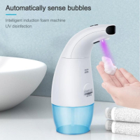 Безконтактен автоматичен диспенсър за сапун, душ гел. , снимка 6 - Други стоки за дома - 44511882