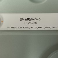 LG 43LK5100PLA със счупен екран-EAX67862002(1.0)/43T01-C09/43LH51_FHD_A Type/HC430DUN-VAVX1-A11X, снимка 12 - Части и Платки - 38998935