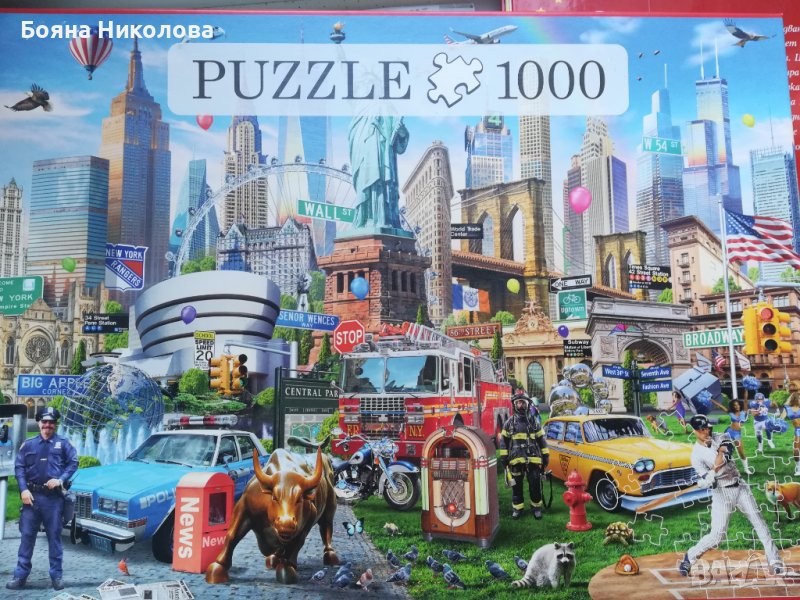 Пъзел 1000 елемента Ню Йорк, снимка 1