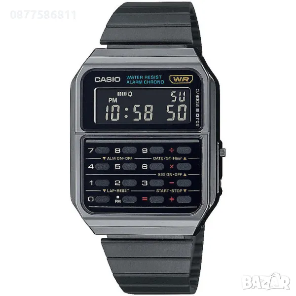 НОВ CASIO VINTAGE CA-500WEGG-1BEF. ЧАСОВНИК КАСИО С ЕЛКА CA500WEGG, снимка 1