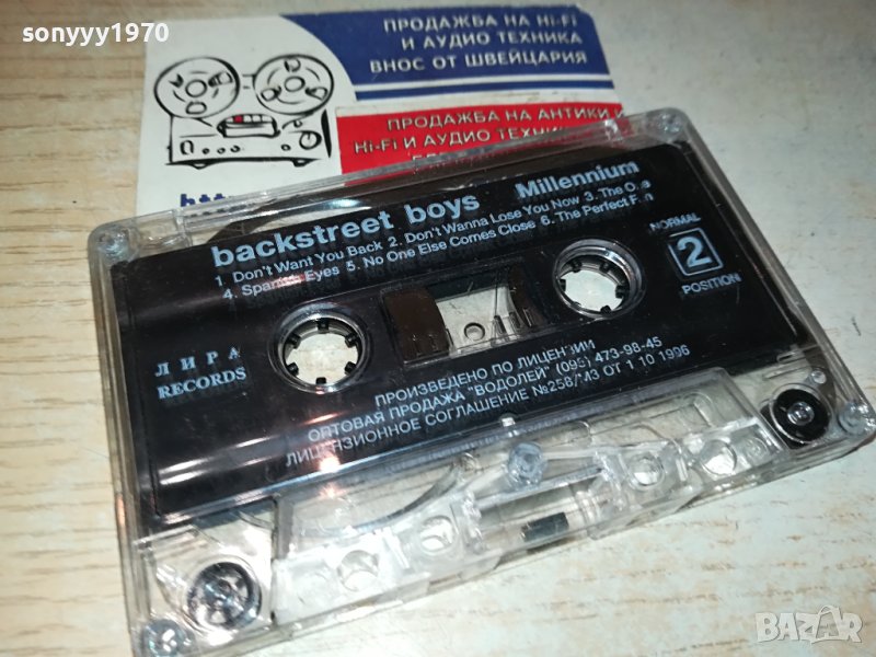 BACKSTREET BOYS-КАСЕТА 1610231030, снимка 1