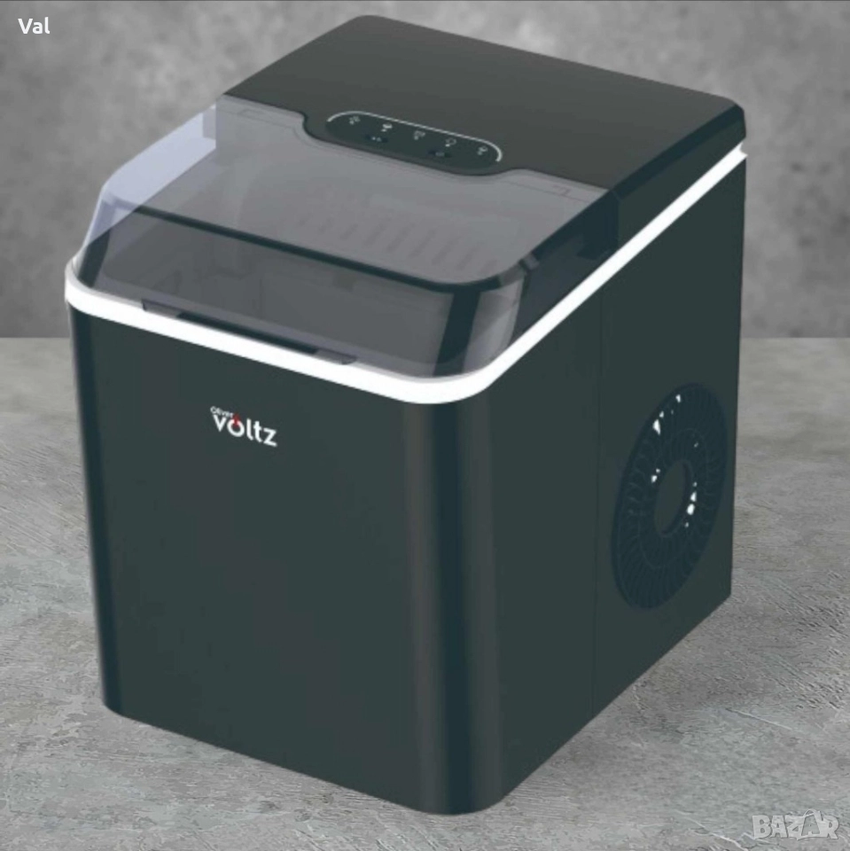Ледогенератор Oliver Voltz, 100W, черен, 10кг/ 24ч/ 1,3L, снимка 1