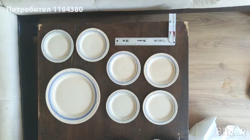 Сервиз за десерти порцелан, снимка 1