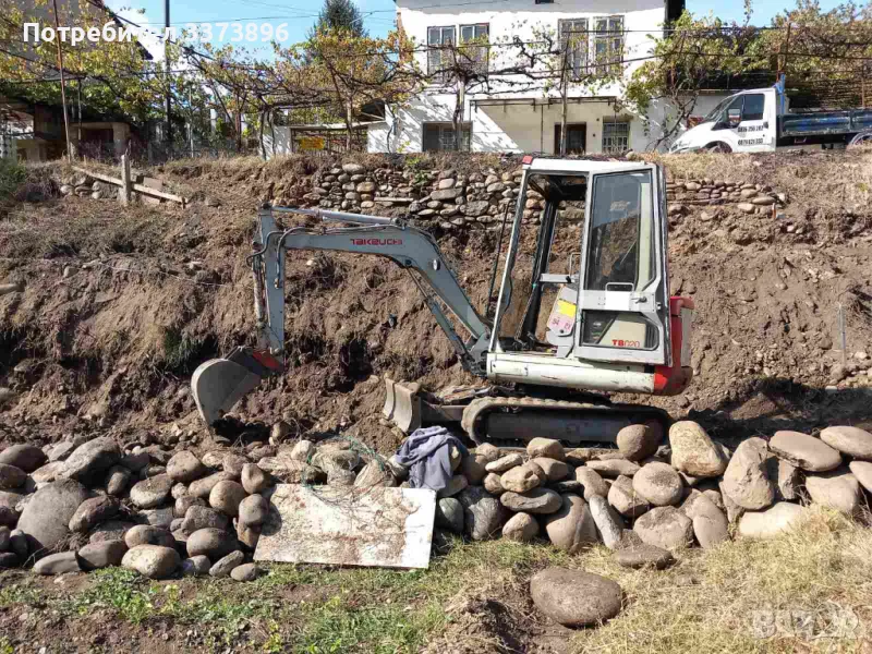 ИЗКОПНИ И ТРАНСПОРТНИ УСЛУГИ С МИНИ БАГЕР, БОБКАТ И САМОСВАЛ, снимка 1