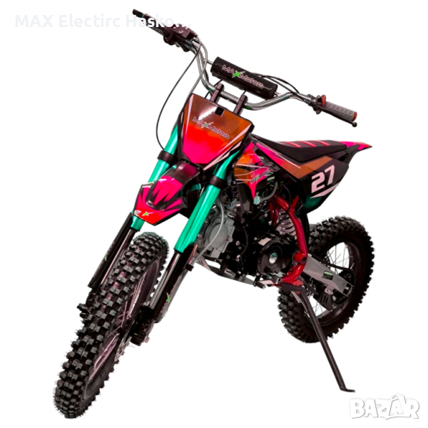 Бензинов кросов мотор 125 cc/кубика MaxMotors - Red в Мотоциклети и ...