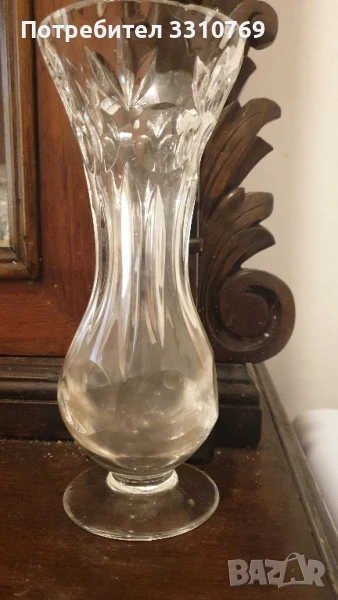 Красива кристална ваза. , снимка 1