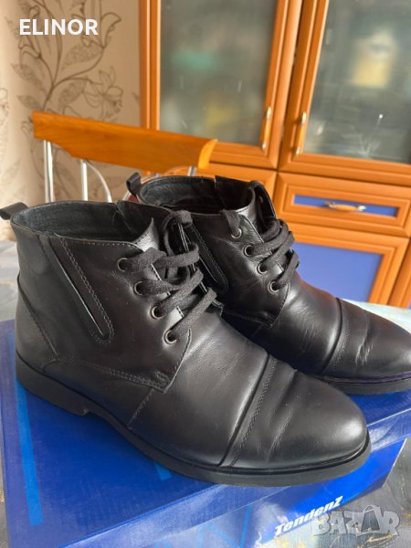 Боти (кубинки) 42 номер, естествена кожа, снимка 1