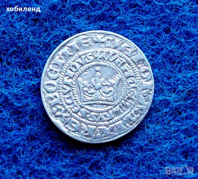 Средновековна монета-Западна Европа-имитация-26мм-д, снимка 1