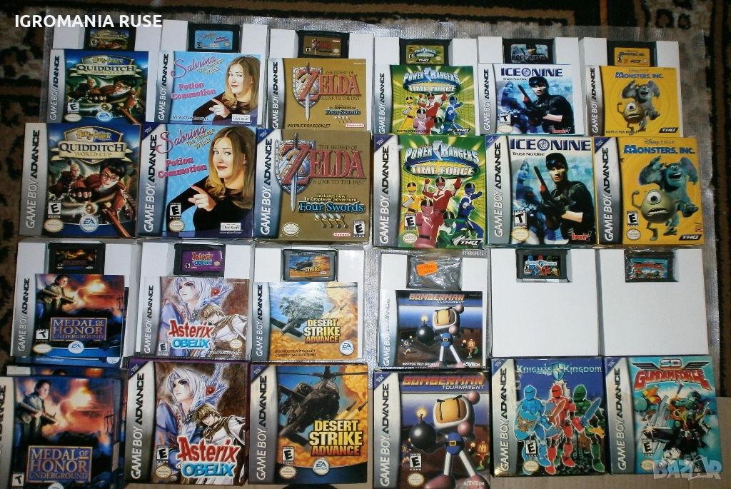 Game Boy Advance Cartridges Касети Игри Геймбой Адванс, снимка 1