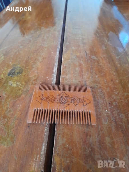 Стар дървен гребен #2, снимка 1