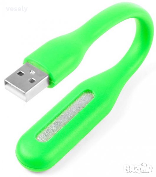 Гъвкава USB LED лампа за нотебук , снимка 1