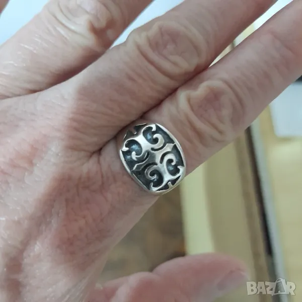 Сребърен пръстен, снимка 1