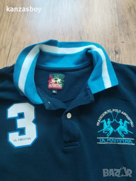 la martina guards polo club - страхотна мъжка тениска 2ХЛ УМАЛЕНА, снимка 1