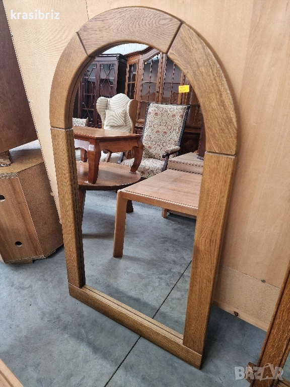 Огледало с Дървена Рамка-внос от Германия!, снимка 1