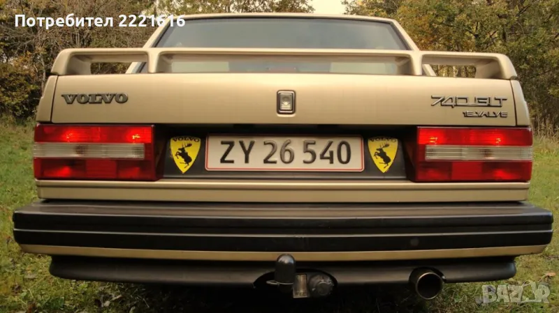 VOLVO части 740 - задно крило , снимка 1