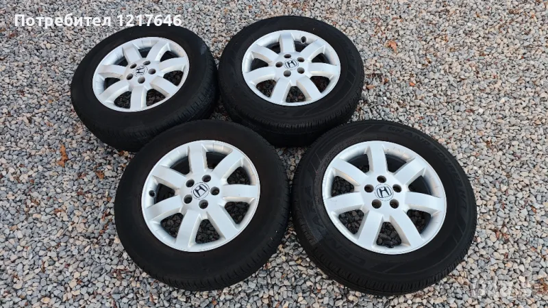 Лизинг TBi 17''Cr-v 225 65 17 Джанти+Летни Гуми VITTOS DOT3822 Honda, снимка 1