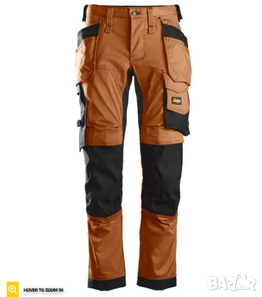 Snickers 6241 AllroundWork, еластични панталони с джобове и кобури размер 52 , снимка 1