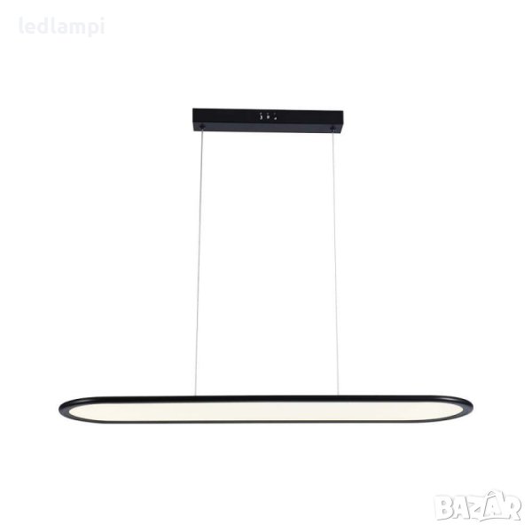 LED Полилей 24W Черен 3000Lm IP20, снимка 1