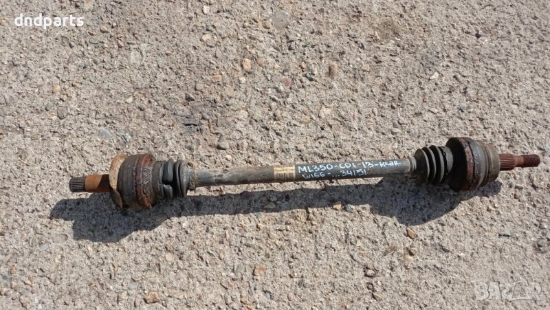 Полуоска Mercedes ML350 CDI W166 2013г.(задна)	, снимка 1