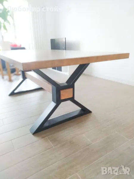 Метални крака за маса, трапезна маса, холна маса, снимка 1