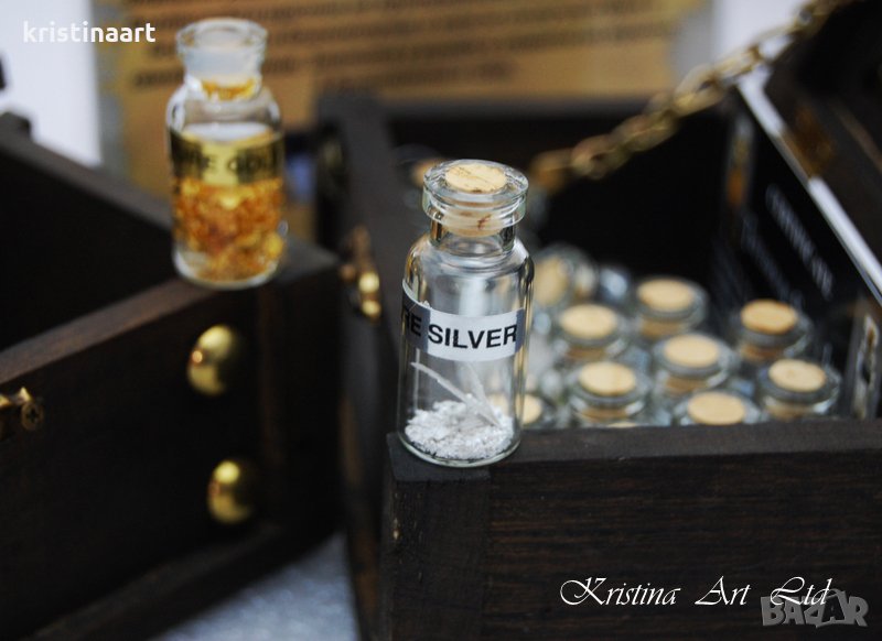 Сребърни люспи-талисман на чистотата, снимка 1