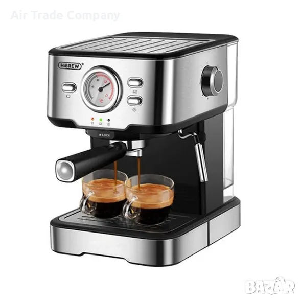 Кафемашина HiBREW H5, 20 бара, резервоар за вода 1.5Л, Нова, снимка 1